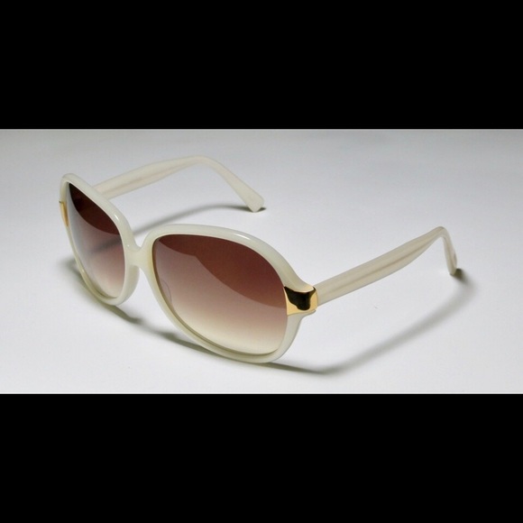 ? Oliver People Leyla Sunglasses Ivory/Gold main image 5